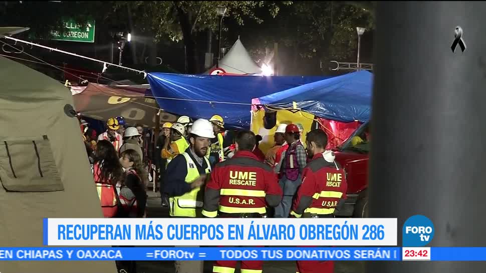 Suman más de 20 cuerpos recuperados en Álvaro Obregón 286