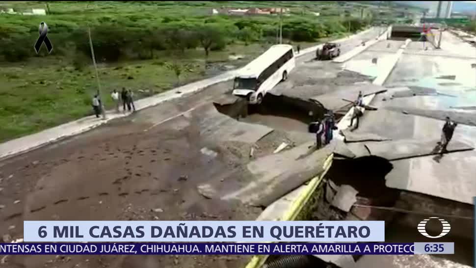 Tormenta afecta 18 municipios de Querétaro
