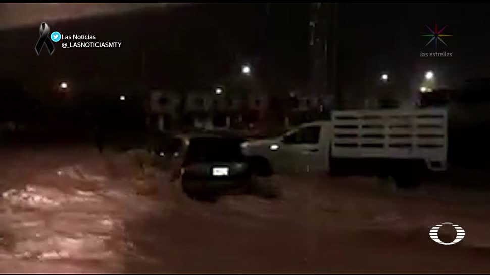 Inundaciones y lluvia intensa en 4 estados del país