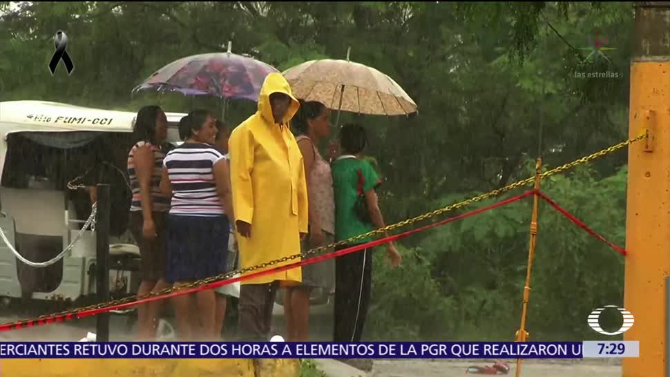 Municipios afectados por sismos en Oaxaca ahora enfrentan lluvias intensas