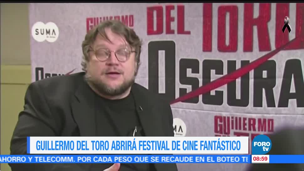 Guillermo del Toro abrirá Festival de Cine Fantástico