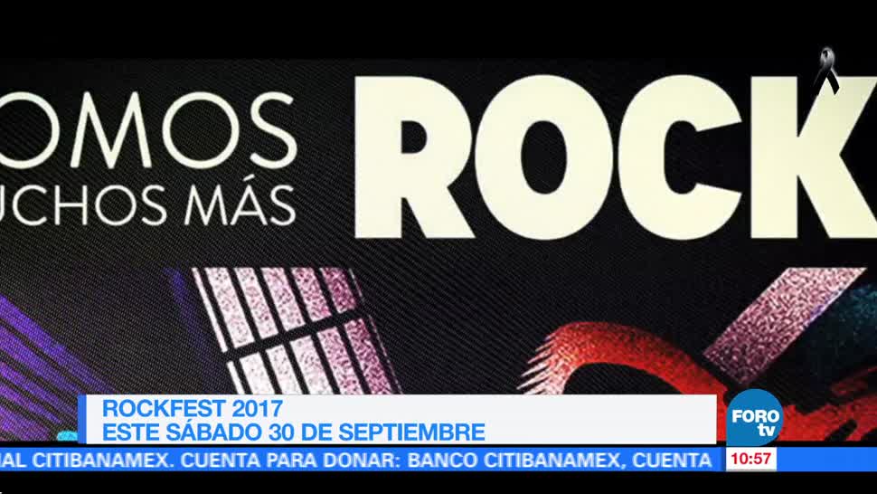 Ximena Cervantes presenta un reportaje sobre los detalles del Rockfest