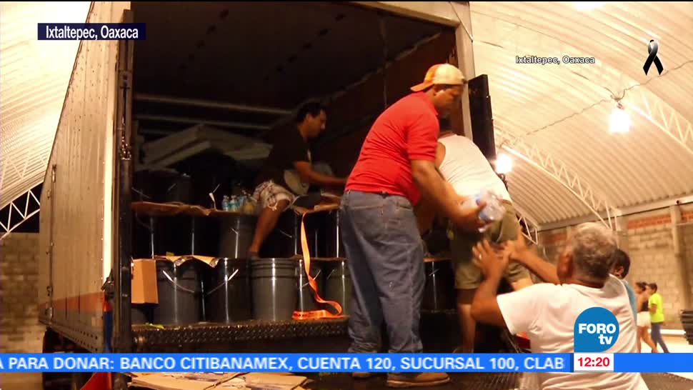 Fundación Televisa recauda más de 22 toneladas de ayuda para Ixtaltepec