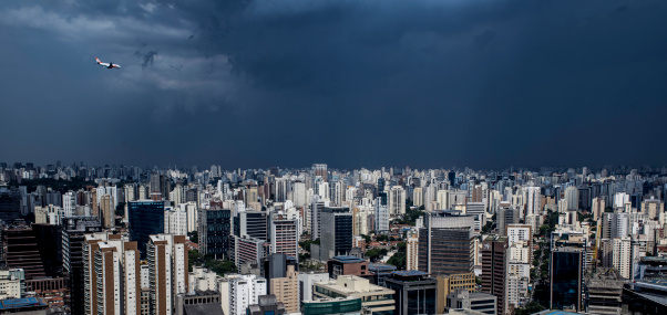 Centro de Sao Paulo, cerrado al tráfico por Día Mundial Sin Coches