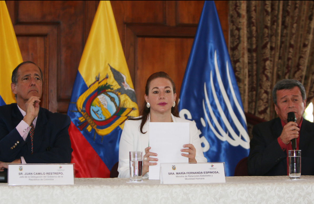 Acuerdo de paz entre gobierno de Colombia y ELN