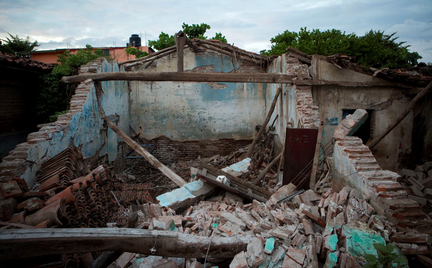 afectaciones en casas por sismos en oaxaca