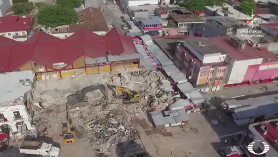 Afectaciones en Juchitán, Oaxaca, tras sismo del 7 de septiembre 