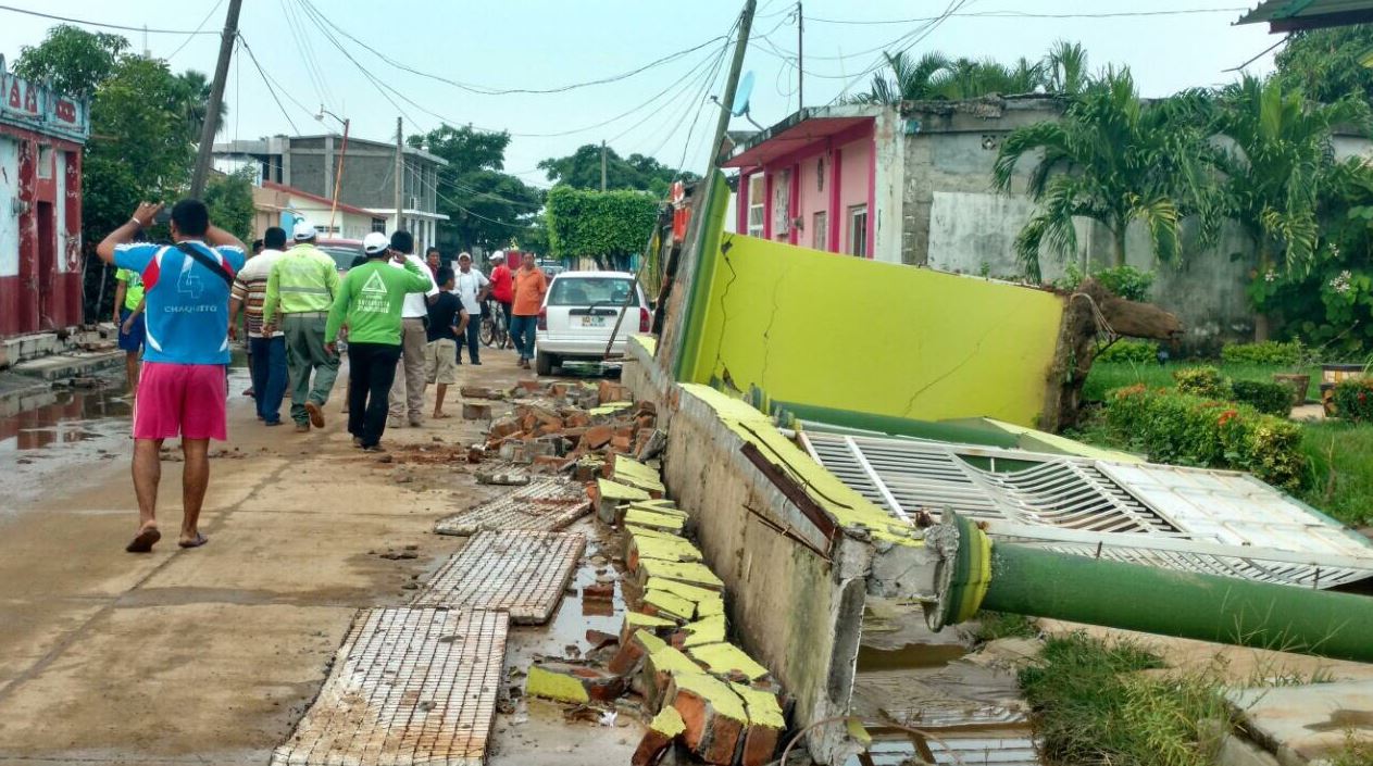 afectaciones en calles de chiapas por sismo en chiapas