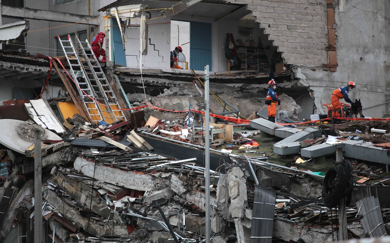afectaciones por sismo en ls ciudad de méxico
