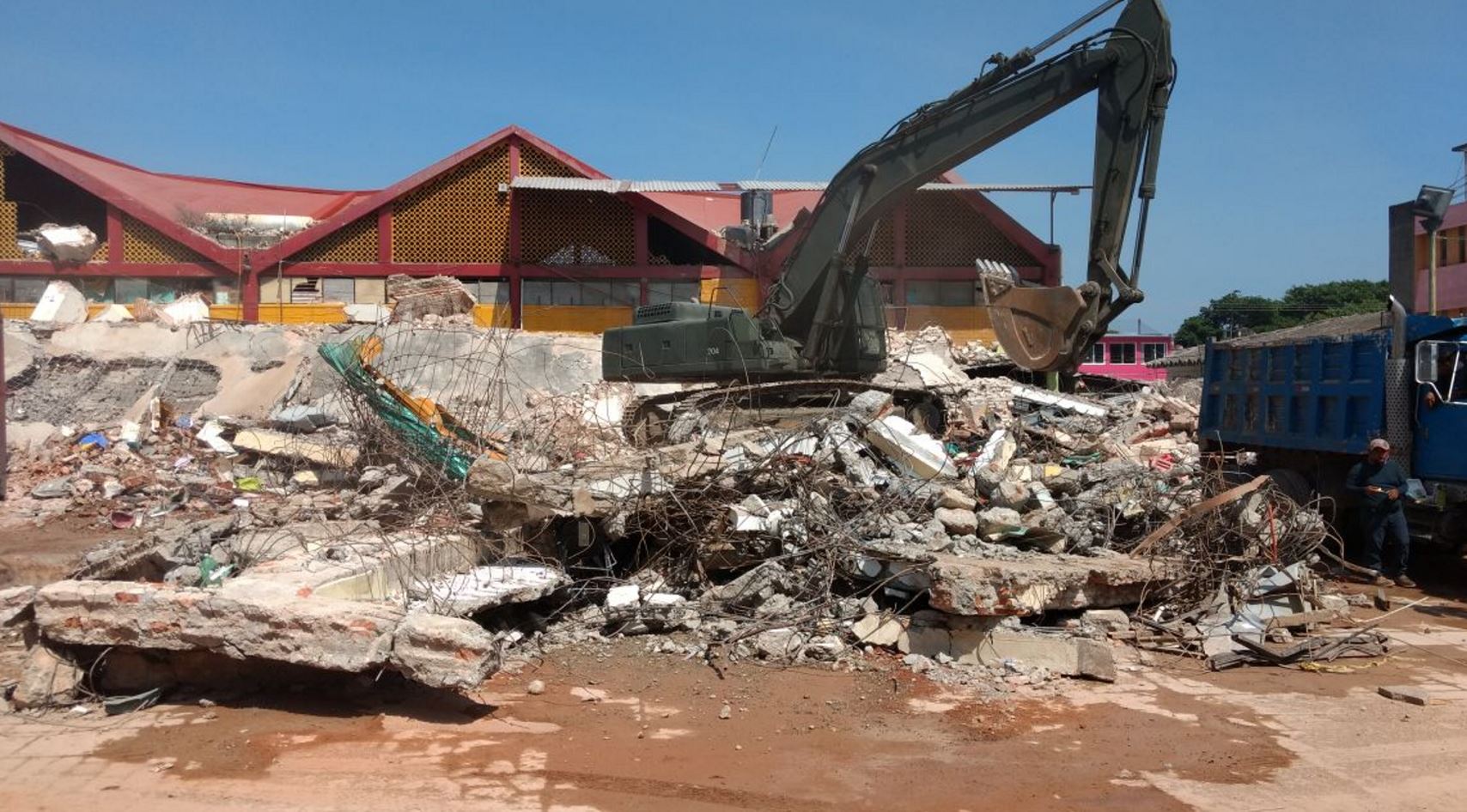 afetaciones por sismo en juchitán,oaxaca