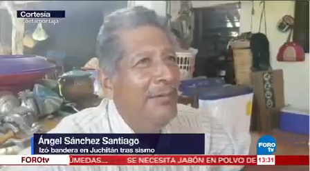 Ángel Sánchez Santiago Rescató Bandera Palacio Municipal Juchitán