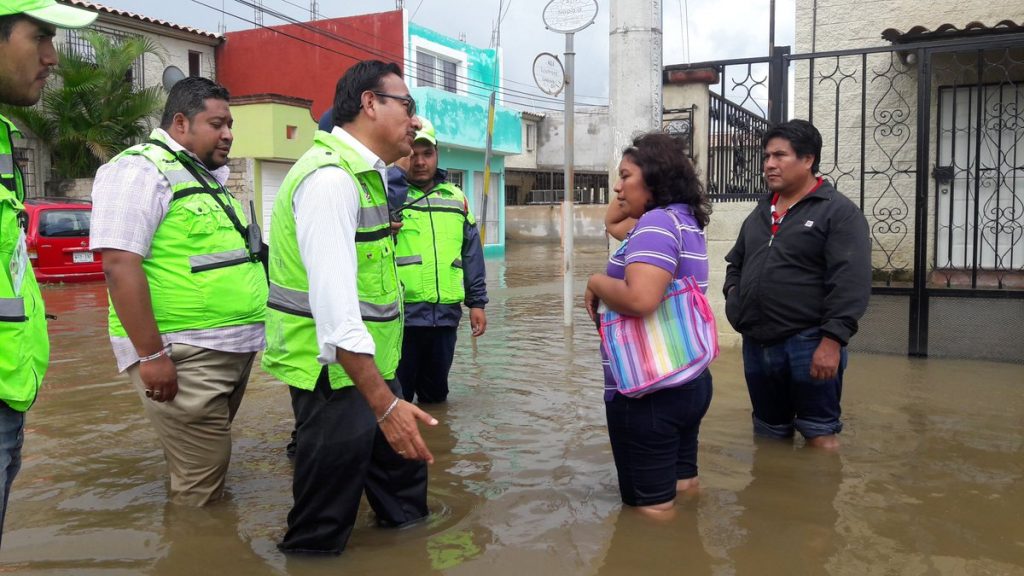 Aplican Plan DN-III-E en zonas afectadas por lluvias en Oaxaca