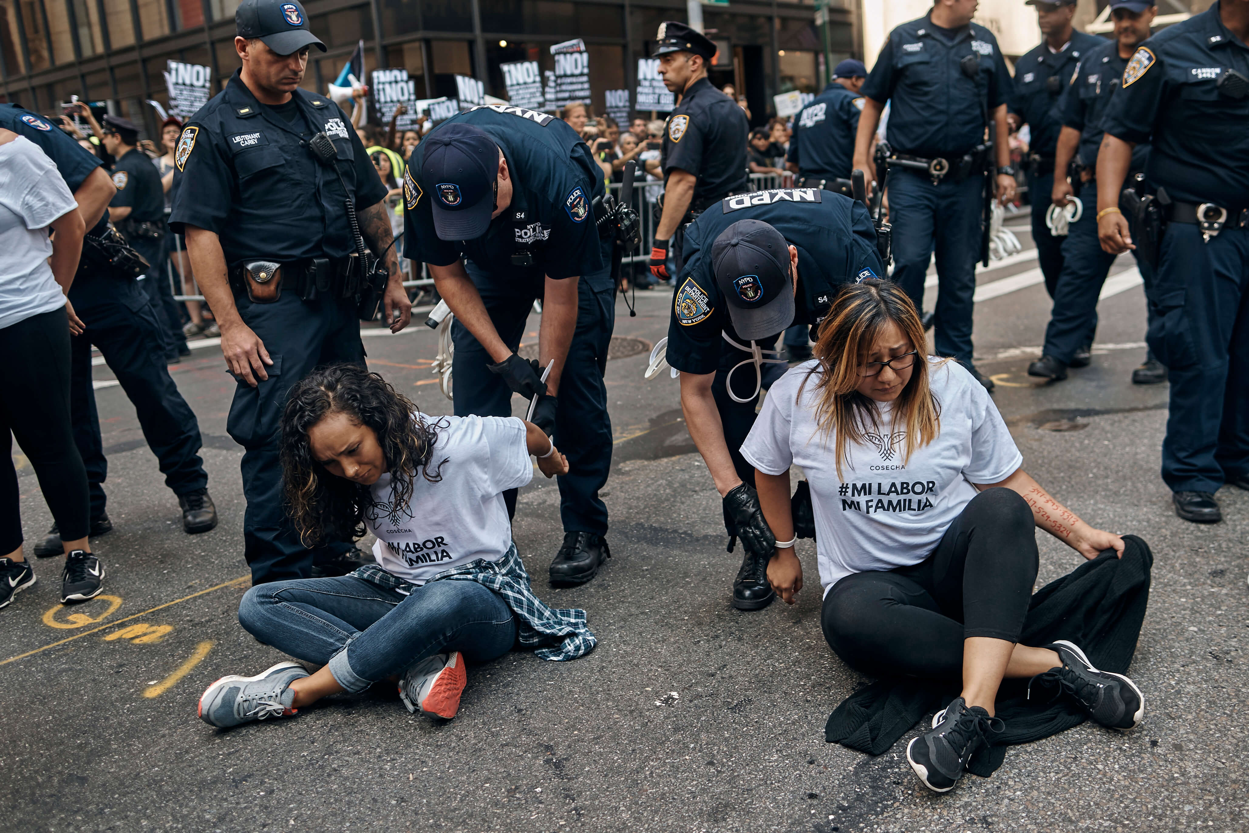 Arrestan a dreamers por acto de desobediencia civil en Nueva York