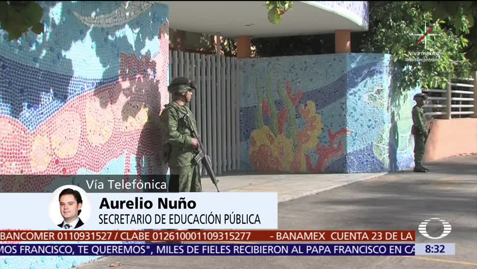 Aurelio Nuño Confirma Daños Escuelas