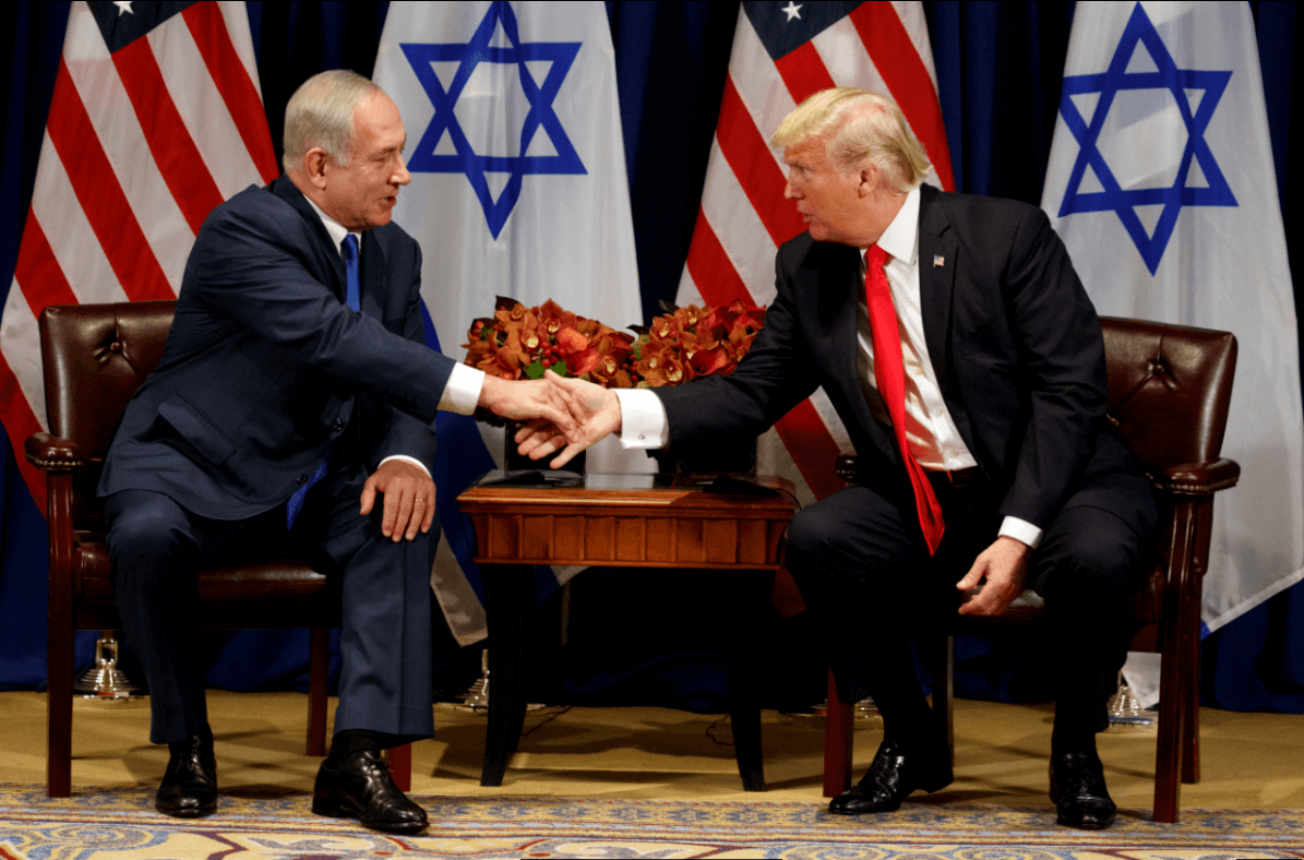 Benjamin Netanyahu y Donald Trump, en Nueva York