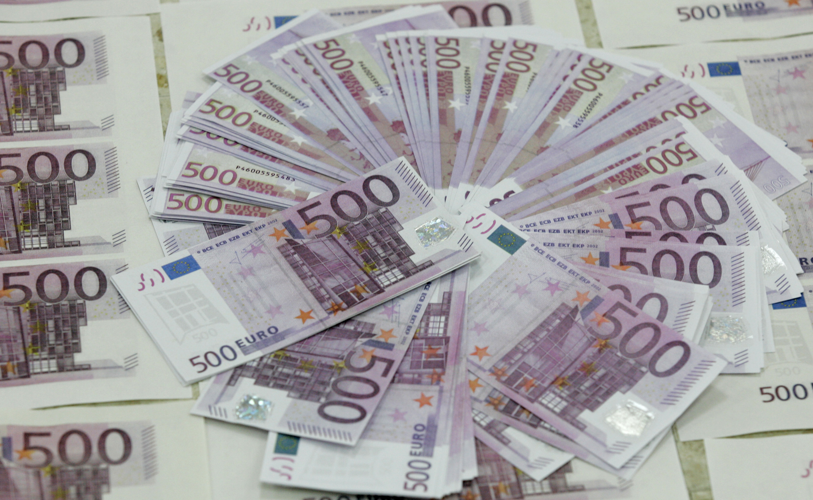 Billetes de 500 euros Ap archivo