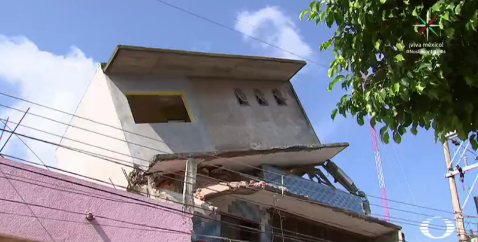 Casa afectada en Juchitán, Oaxaca, tras sismo 