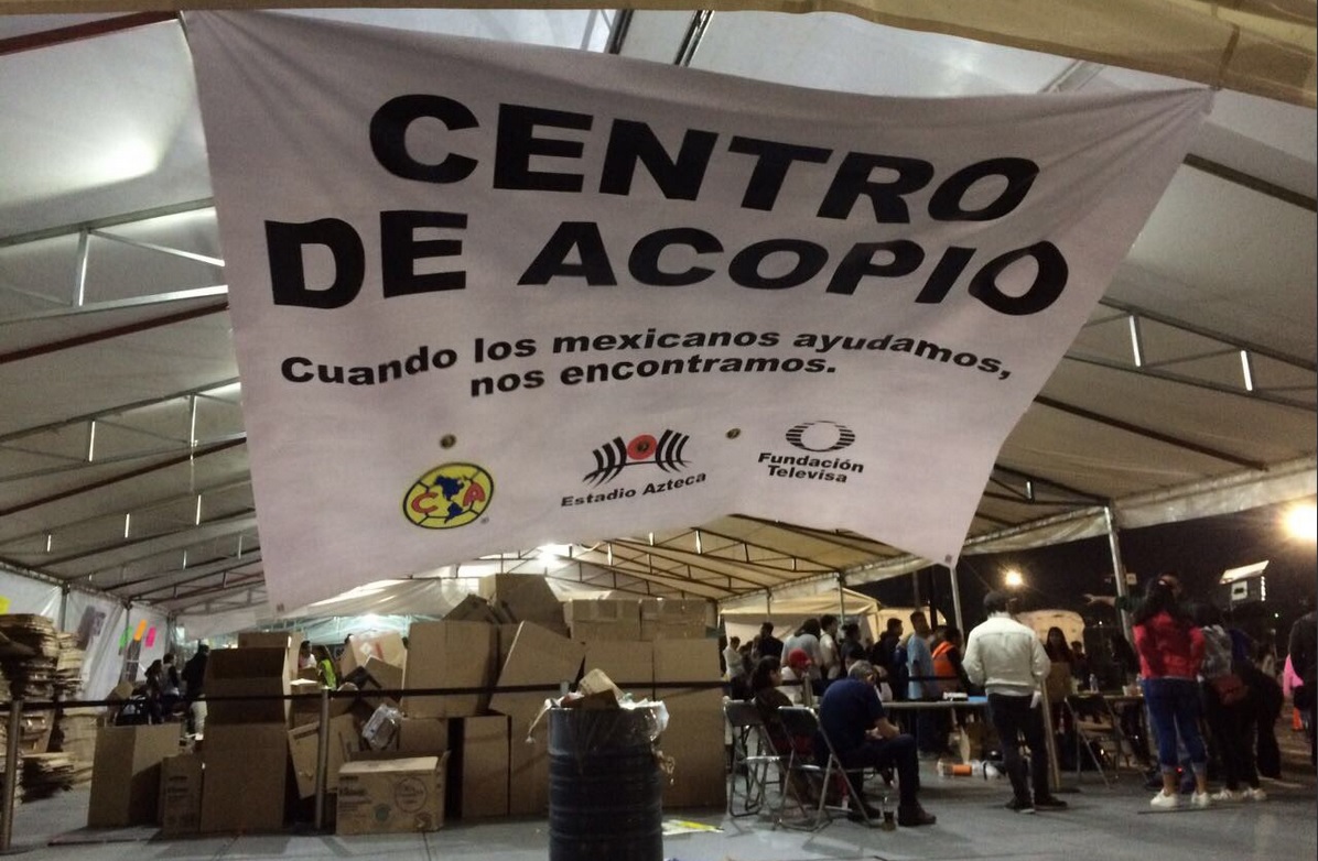 Fundación Televisa entrega víveres en Puebla y Morelos