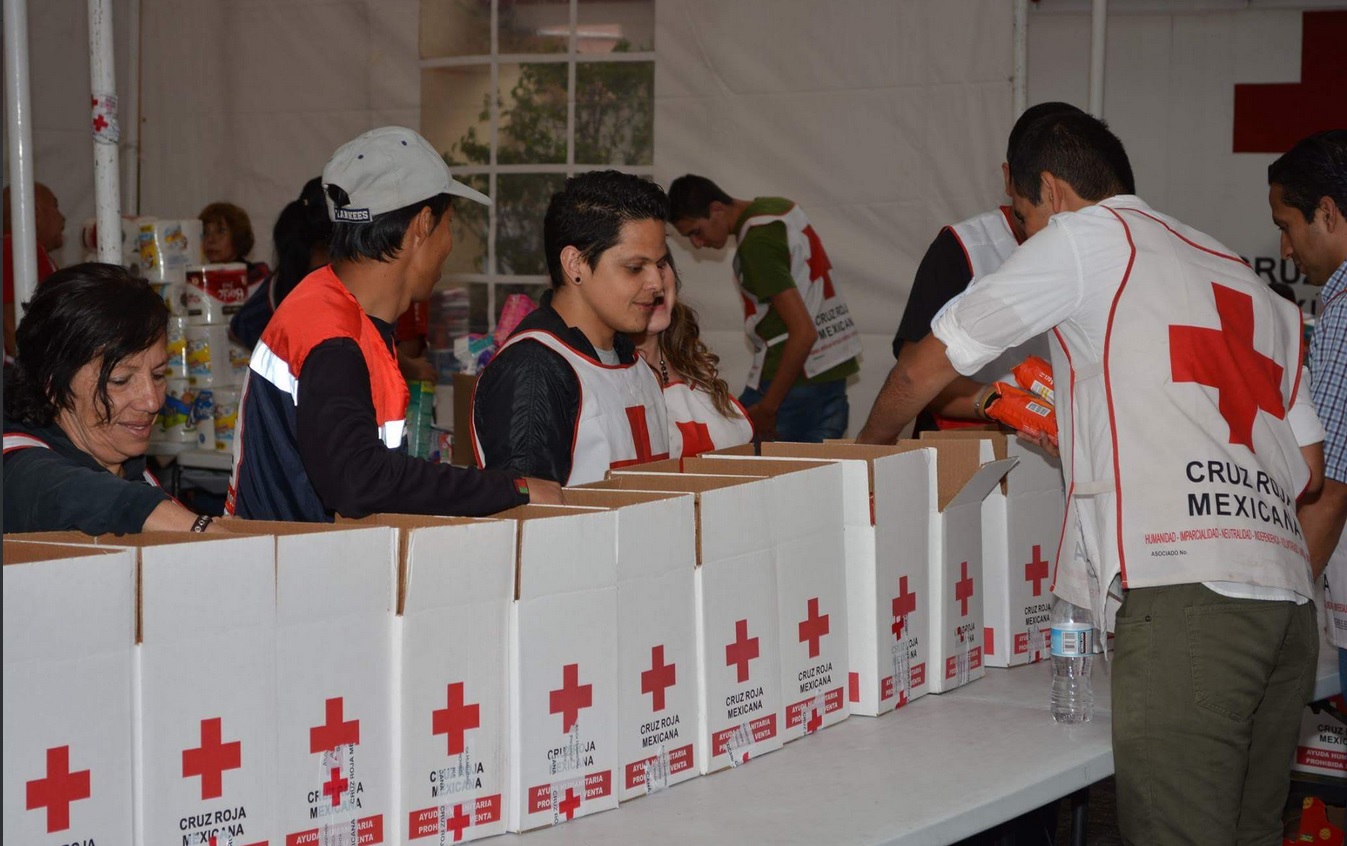 Cruz Roja abrirá centros de acopio para damnificados