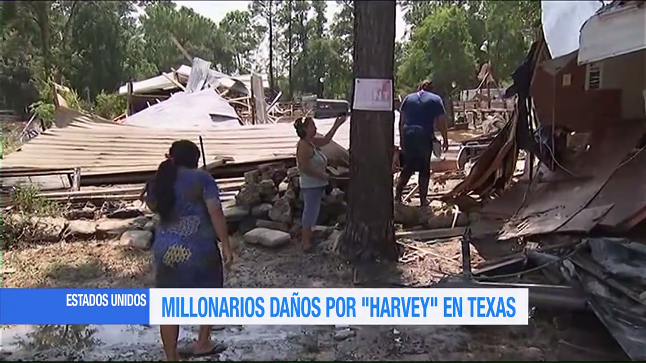 Cuantifican en millonarias las afectaciones que causó ‘Harvey’ en Texas