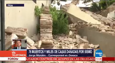 Damnificados Oaxaca Tratan Rescatar Pertenencias Escombros