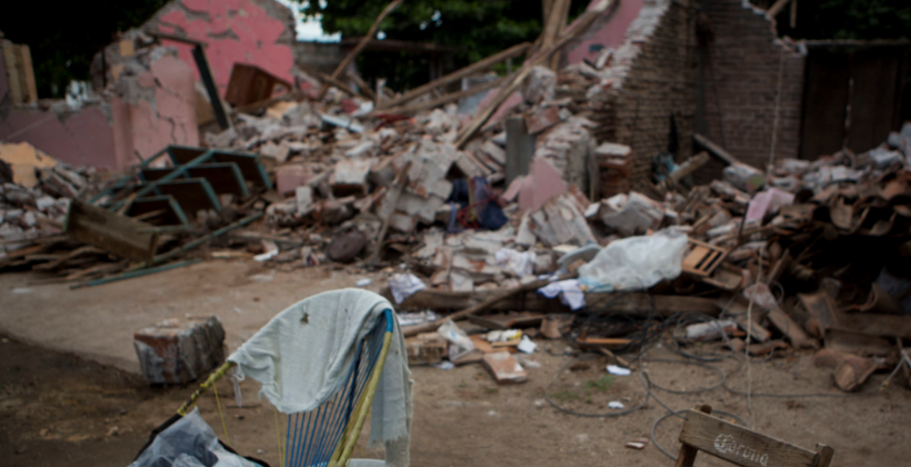 Daños en Chiapas tras el sismo del 7 de septiembre