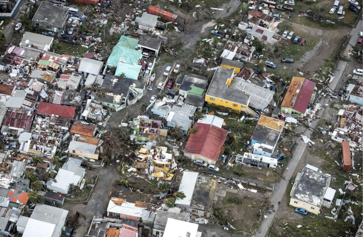Danos en San Martin por el paso de Irma
