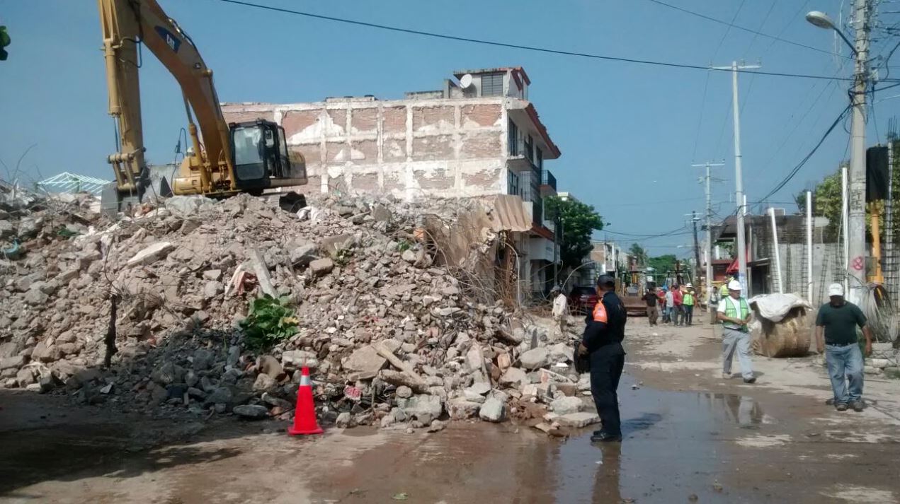 avanza demolicion viviendas danadas sismo oaxaca