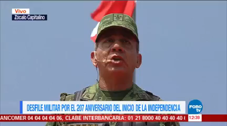 Desfile Militar 207 Aniversario Independencia México 16 De Septiembre