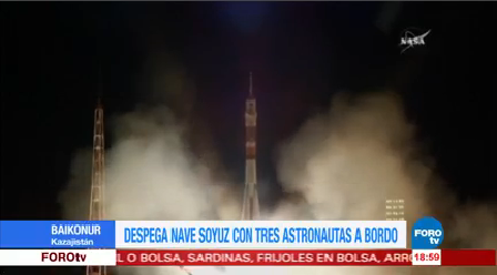 Despega Nave Soyuz Hacia Estación Espacial Internacional