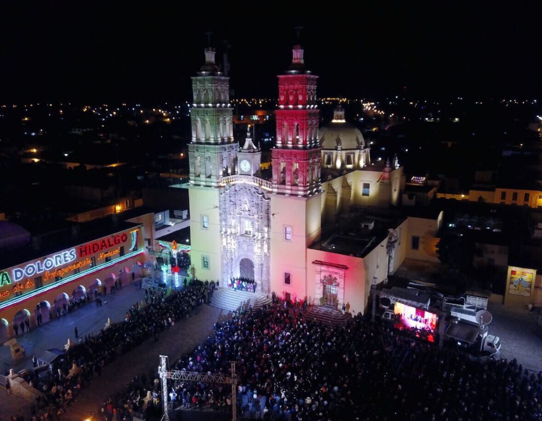Guanajuato realiza desfile en Dolores Hidalgo por Independencia
