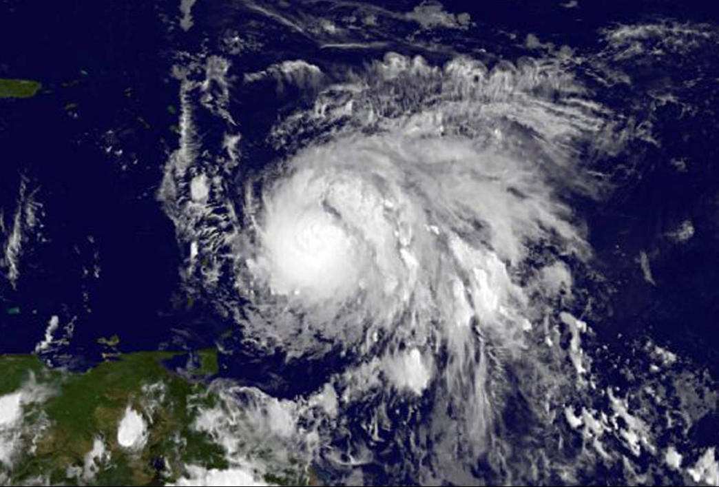 El huracán 'María', a su paso por el Caribe