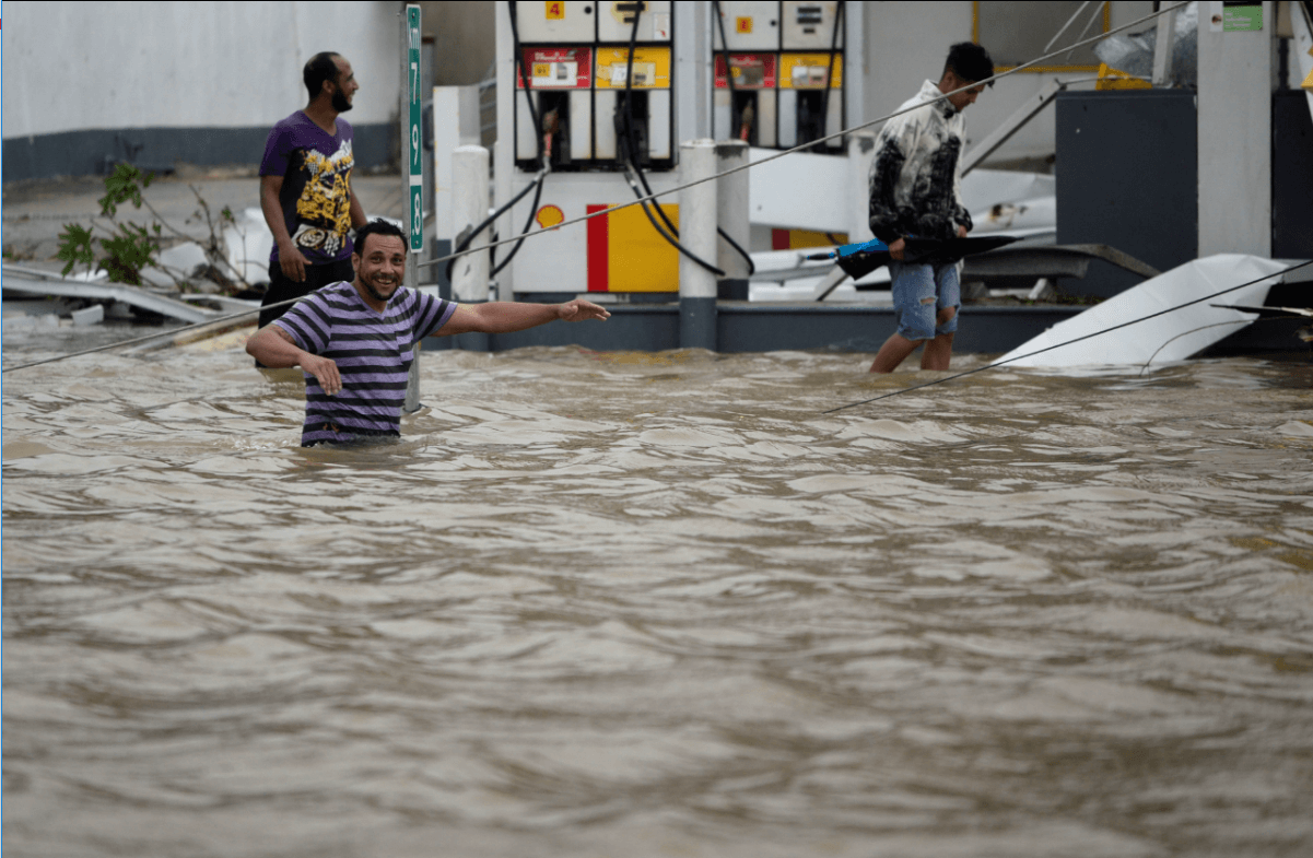 El huracán 'María' causó severas inundaciones en Puerto Rico