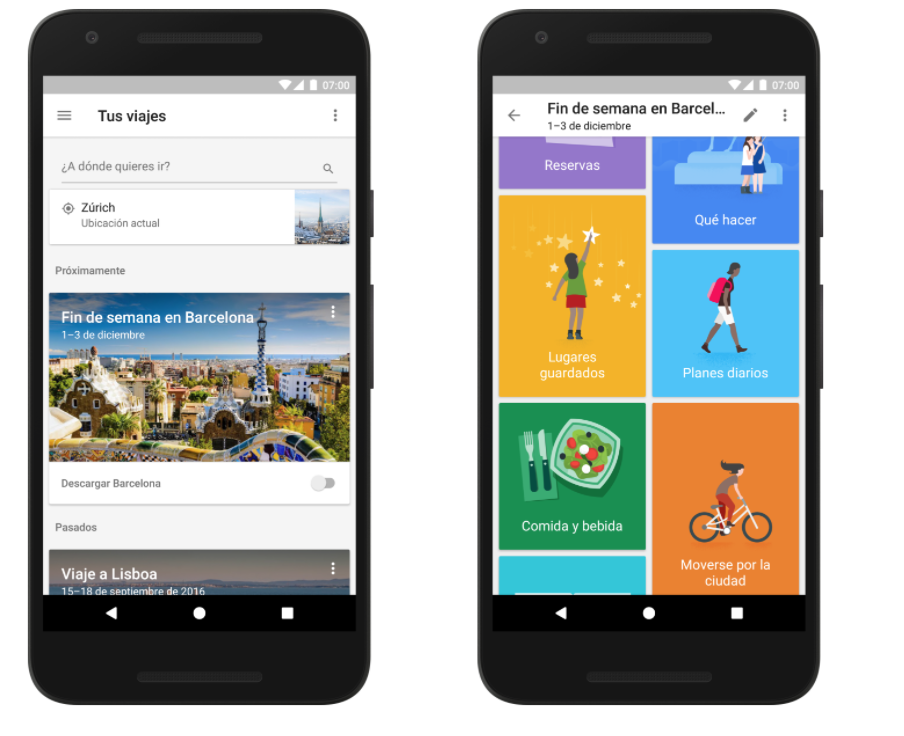 Google Trips, la nueva aplicación para planear tus vacaciones N+