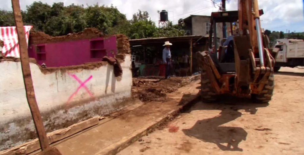 Habitantes de Montes de Ocuilan, Morelos, los olvidados del sismo