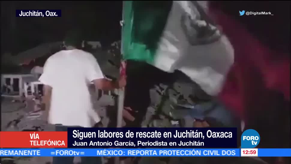 Habla Periodista Captó Ciudadano Bandera Juchitán