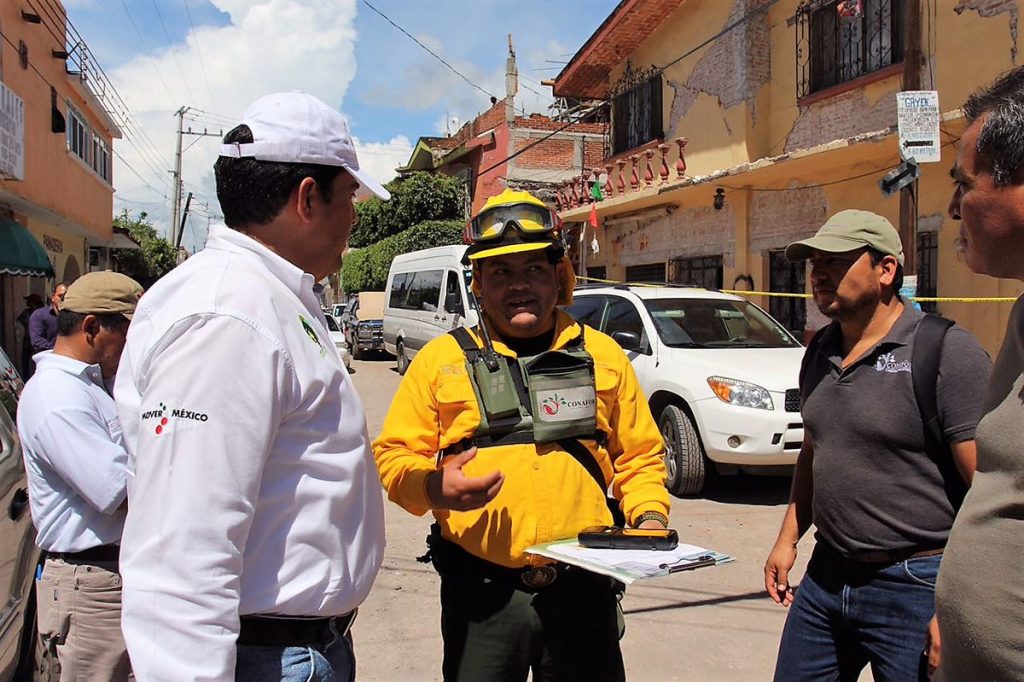 Inicia censo de viviendas afectadas en Morelos