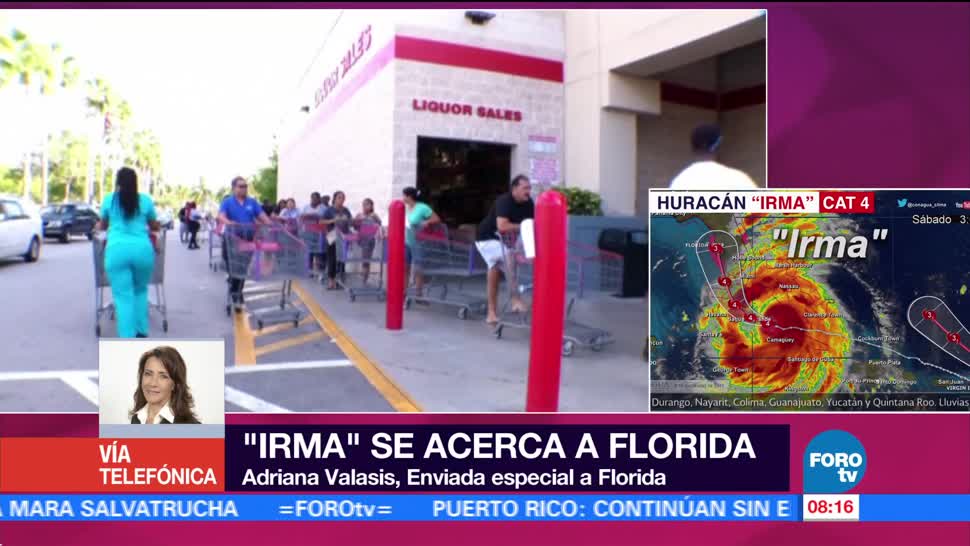 Irma Pierde Fuerza Cuba Dirige Florida