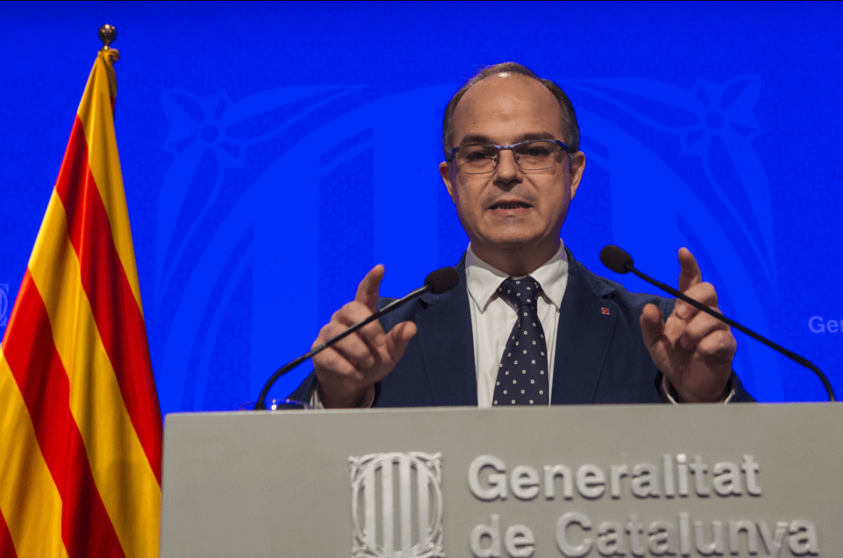 Jordi Turull, portavoz del gobierno catalán