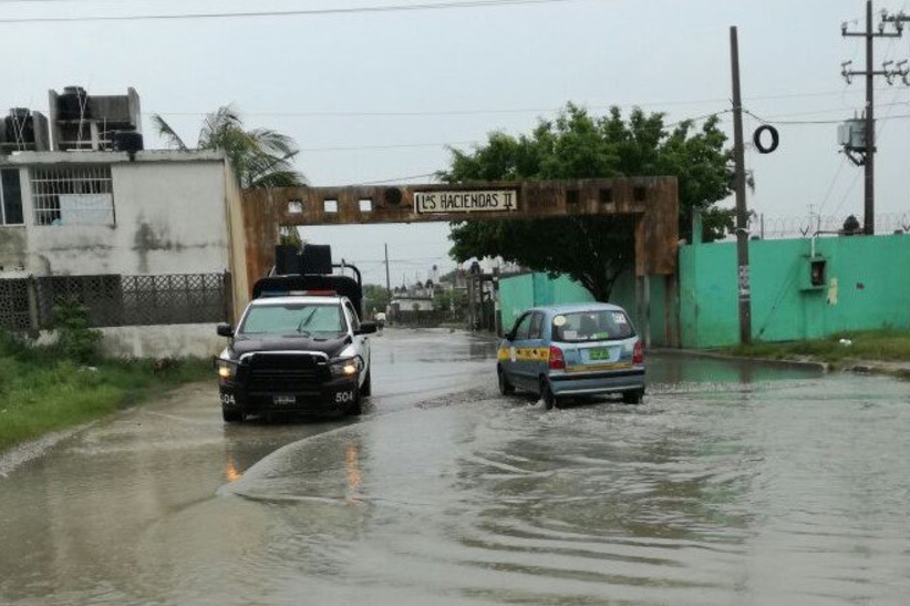 katia deja encharcamientos e inundaciones sur tamaulipas
