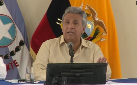 Lenín Moreno acusa de espionaje al expresidente de Ecuador, Rafael Correa