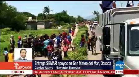 Llega Oaxaca Ayuda Humanitaria Apoyo Especie Damnificados Istmo