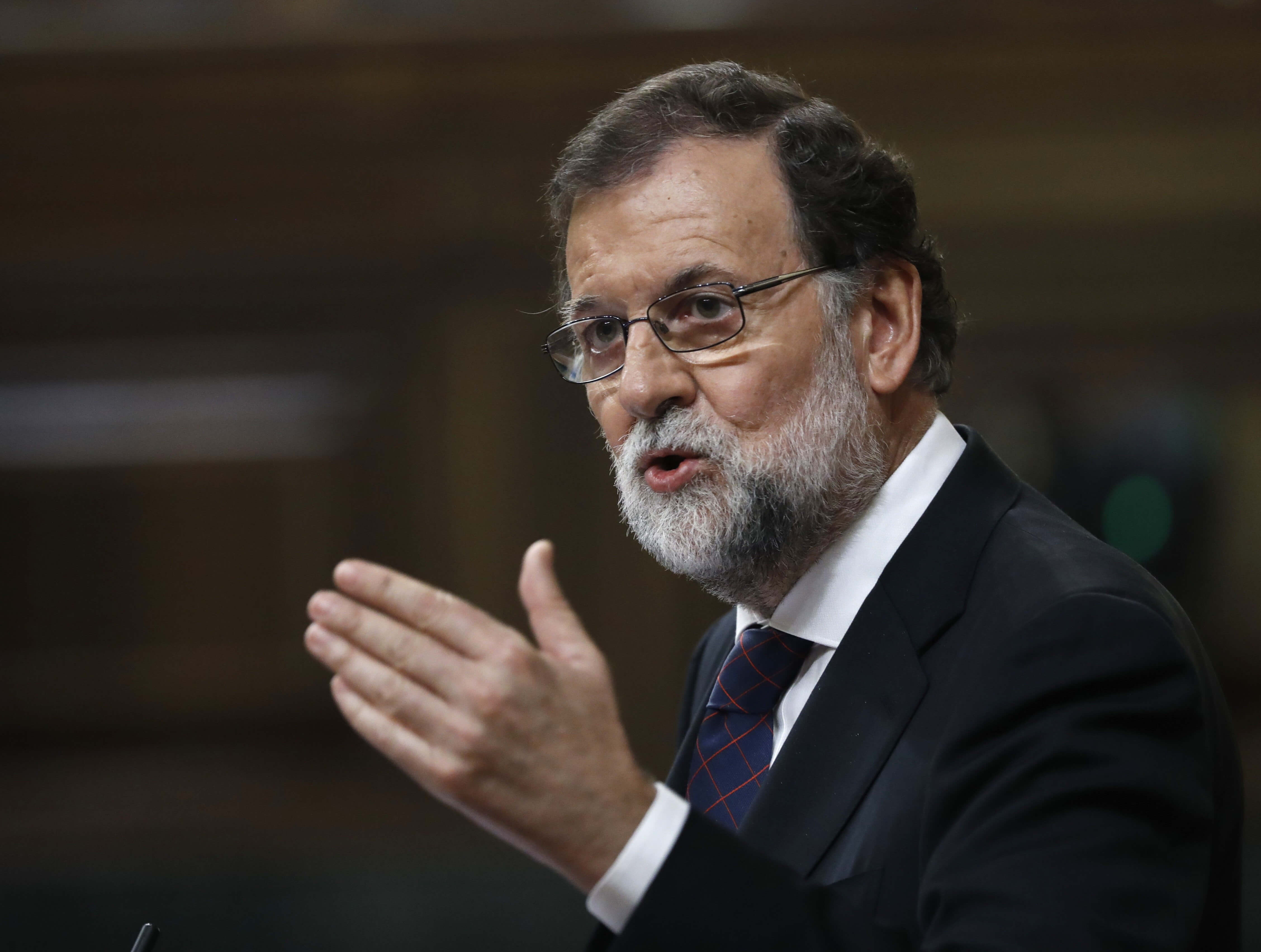 Mariano Rajoy, jefe del Gobierno español
