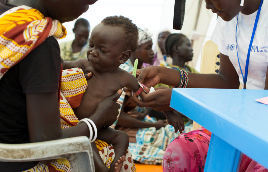 Menores en Sudán del Sur enfrentan desnutrición