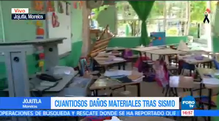 Niños Salvan Derrumbe Escuela Sismo Jojutla Morelos