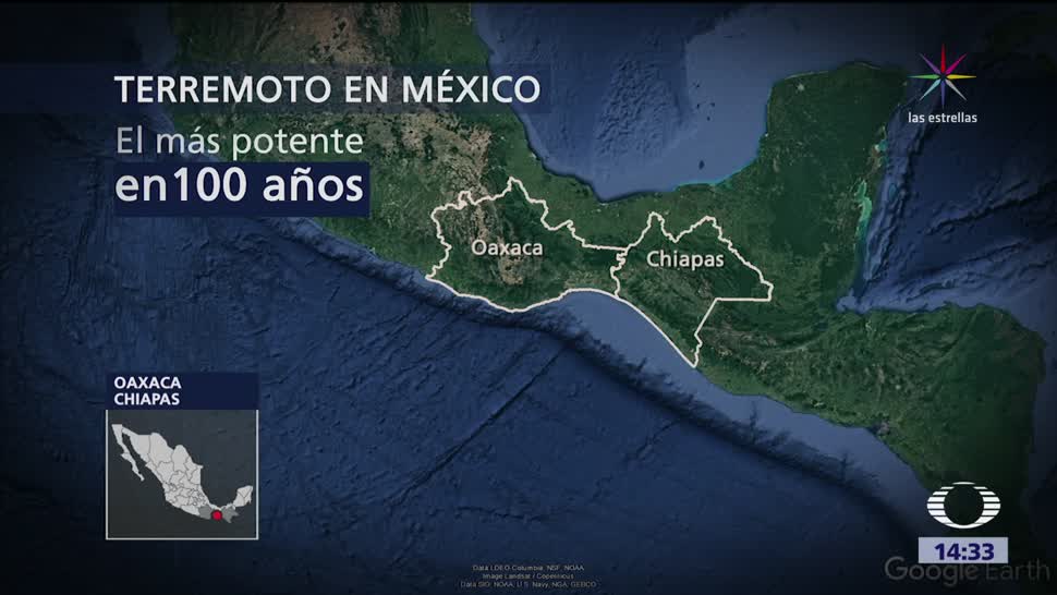 Oaxaca Chiapas Atienden Emergencia Terremoto