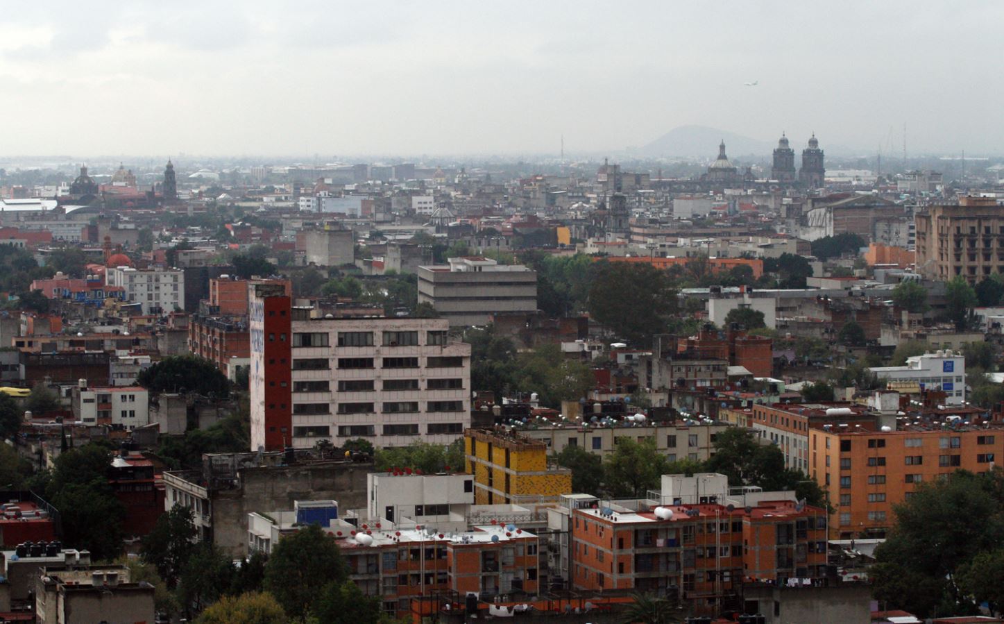 panoraica de la ciudad de mexico