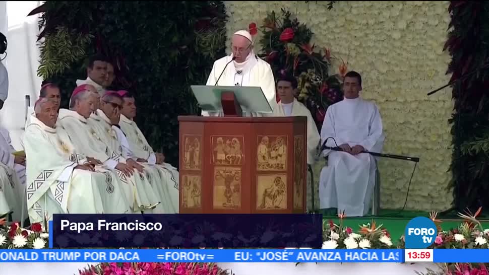 Papa Francisco Mensaje Paz Colombia Guerrilla