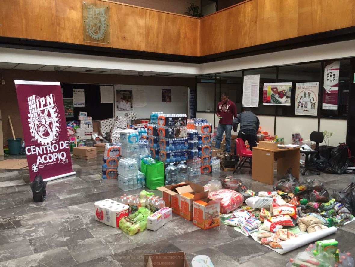 IPN envía brigada de ayuda para damnificados por sismo en Oaxaca