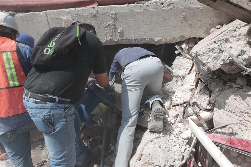 Suman muertos sismo registrado mexico